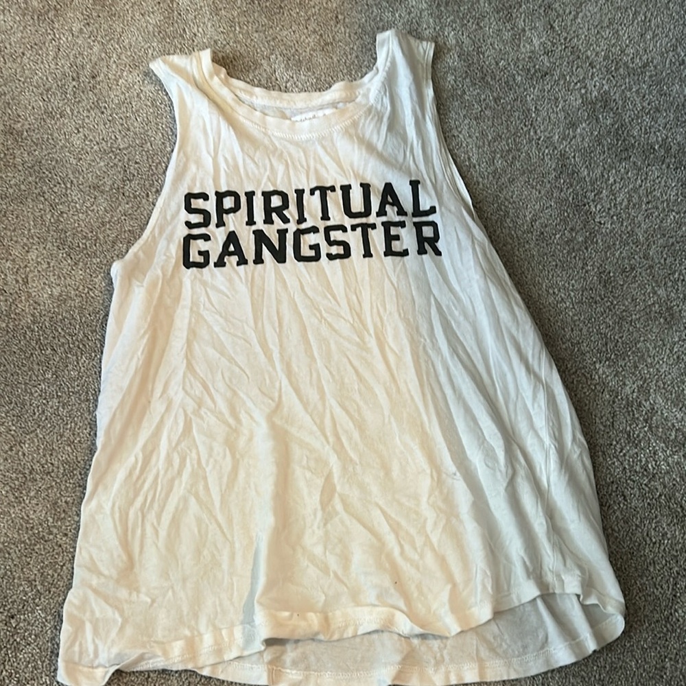 Spiritual Gangster tank. Size. Medium.